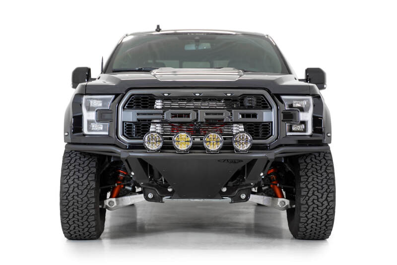 Addictive Desert Designs for 17-20 Ford Raptor Pro Add-On Light Hoop - Hammer Black