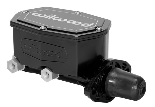 Wilwood Compact Tandem Master Cylinder - 1in Bore - (Black) - #260-14959-BK