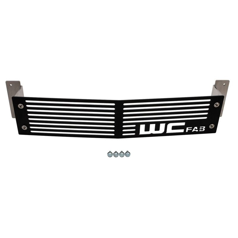 Wehrli Custom Fabrication WCF100290-FTB Bumper Grille Fine Texture Black for 2015-2019 Chevrolet Silverado 2500 HD / 3500 HD 6.6L LML/L5P Duramax
