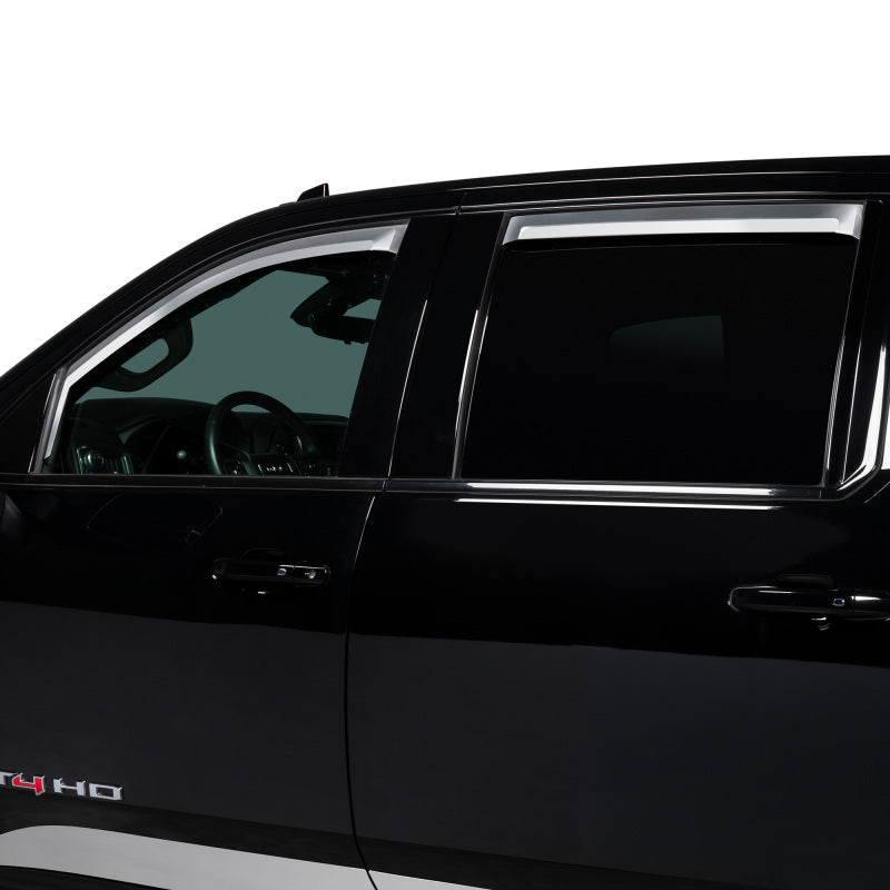 Putco for 2019-2020 Chevrolet Silverado / GMC Sierra 1500 - Crew Cab (Set of 4) Element Chrome Window Visors