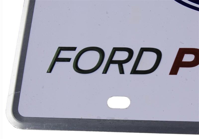 Ford Racing License Plate - Single