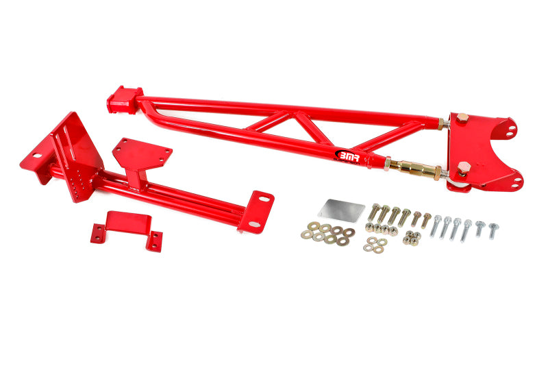 BMR 1993-2002 F-Body without DSL Torque Arm Tunnel Mount (For Stock Exhaust) - Red