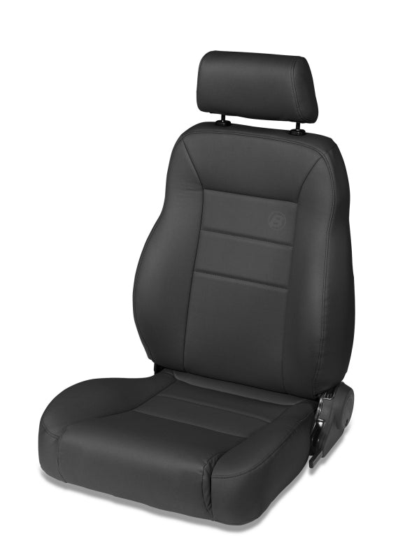 Bestop 76-86 for Jeep CJ7 Front Driver Side Trailmax II Pro Seat (All Vinyl