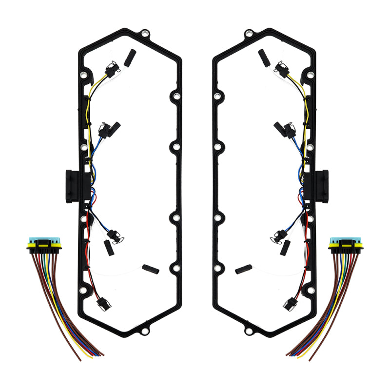 Mishimoto 1998-2003 Ford 7.3L Powerstroke Glow Plug Harness & Gasket - #MMGH-F2D-98