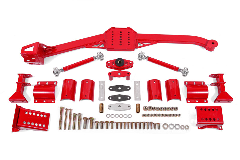 BMR 1982-1992 3rd Gen F-Body Body Mount Watts Link Rod Ends - Red
