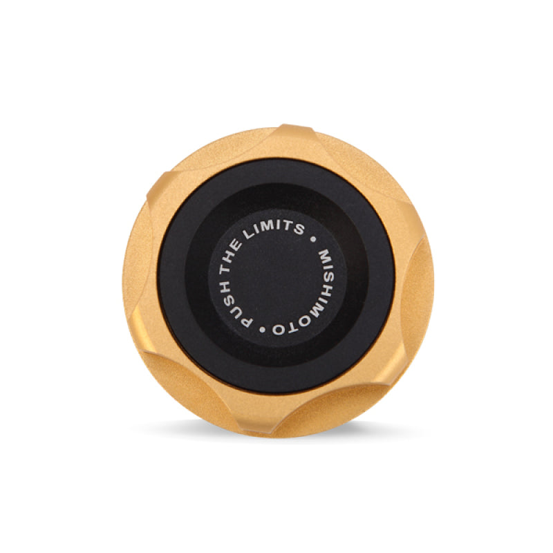 Mishimoto Subaru Oil FIller Cap - Gold - #MMOFC-SUB-GD