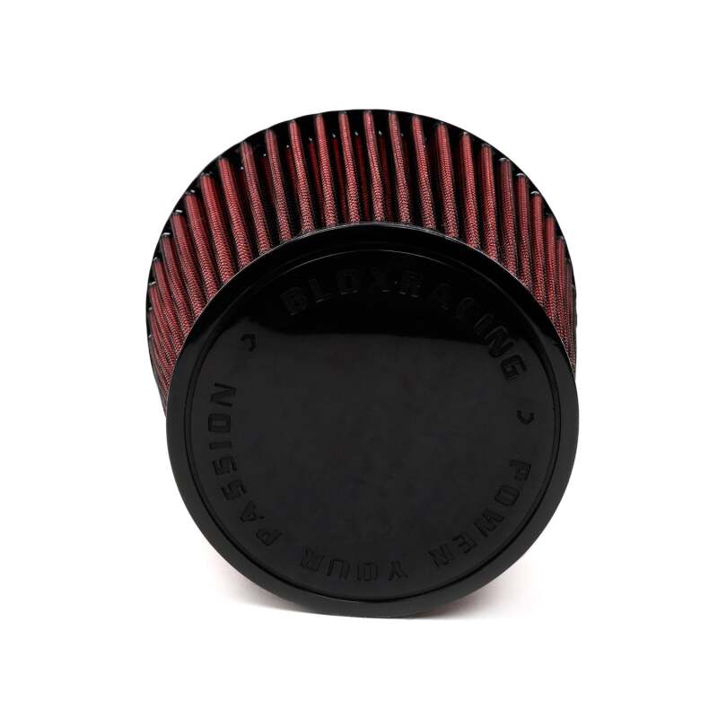 BLOX Racing Performance Filter Kit w/ 2.5inch Velocity Stack Air Filter and 2.5inch Silicone Hose BXIM-00309