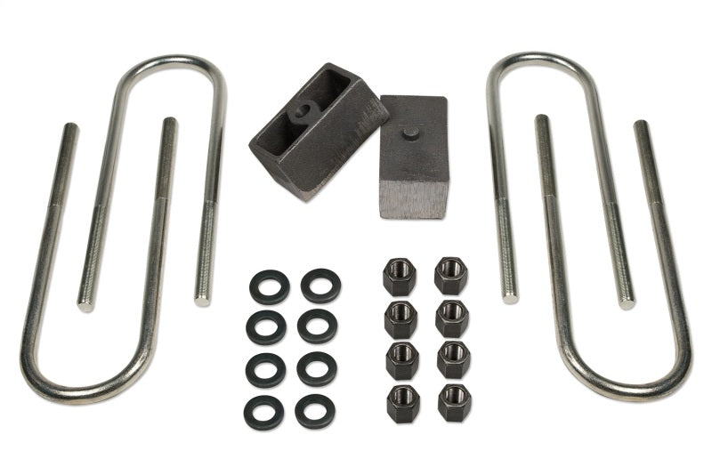 Tuff Country 97008 2in Rear Block & U-Bolt Kit for 1973-1991 Chevrolet GMC K20 K2500 3/4 Ton 4WD