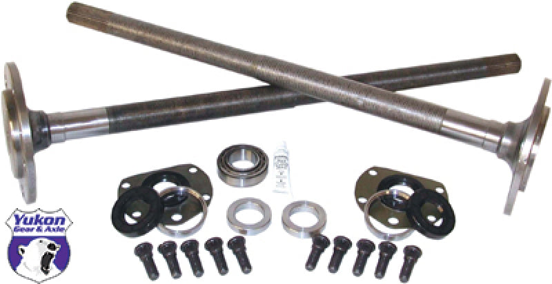 Yukon Gear & Axle YCJL One Piece / Long Axles For 82-86 Model 20 CJ7 & CJ8 with Bearings and 29 Splines / Kit