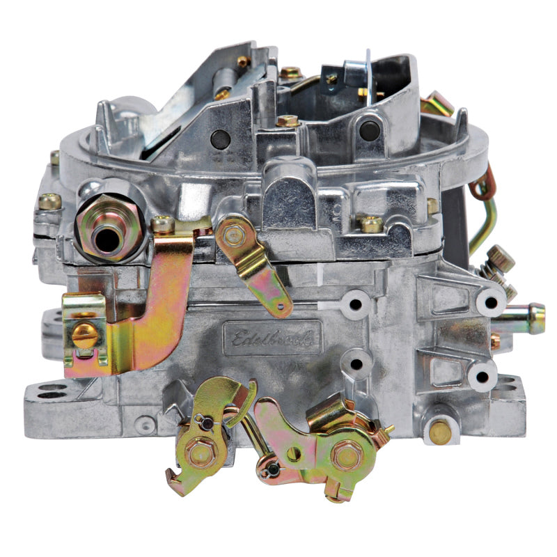 Edelbrock 1915 Carburetor AVS2 Series 4-Barrel 650 CFM Off-Road Manual Choke Satin Finish (Non-EGR)