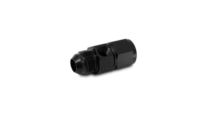 Vibrant -8AN Male to -8AN Female Union Adapter Fitting w/1/8in NPT Port