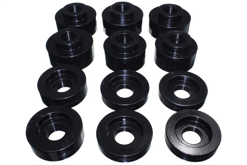 Energy Suspension for 08-16 Ford F-250/F-350/F-450 Black Body Mount Set 4.4125G