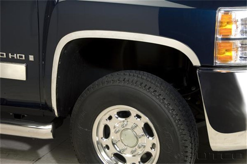 Putco for 2007-2014 Chevrolet Silverado 2500HD - Full (Does not Fit Dually) Stainless Steel Fender Trim