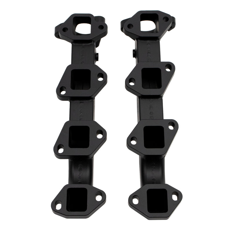 Wehrli Custom Fabrication WCF100363 Exhaust Manifold Kit with Gaskets & Hardware for 2001-2016 Chevrolet Silverado / GMC Sierra 2500 HD / 3500 HD 6.6L Duramax