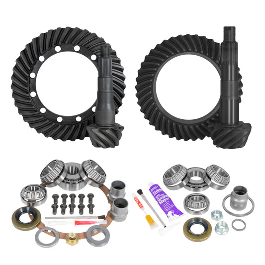 Yukon Gear & Axle YGKT009-488 & Install Kit Package for 91-97 Toyota Land Cruiser w/o Factory Locker 4.88 Ratio