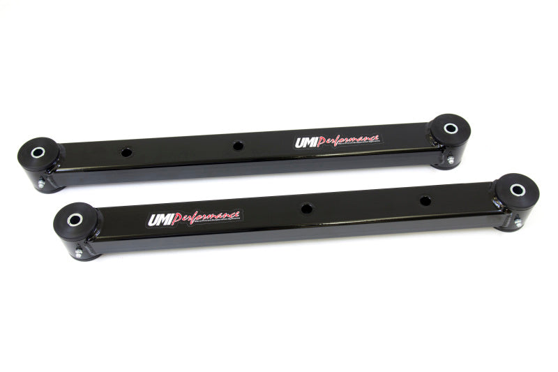 UMI Performance 4024-B Rear Lower Control Arms Boxed Black for 1964-1972 A-Body