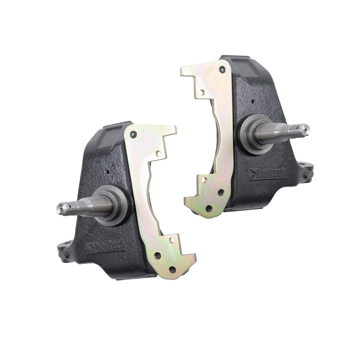 Belltech 1988-1998 for Chevrolet 1500 3in. Drop Spindle Set (Single Piston Brake Setup)