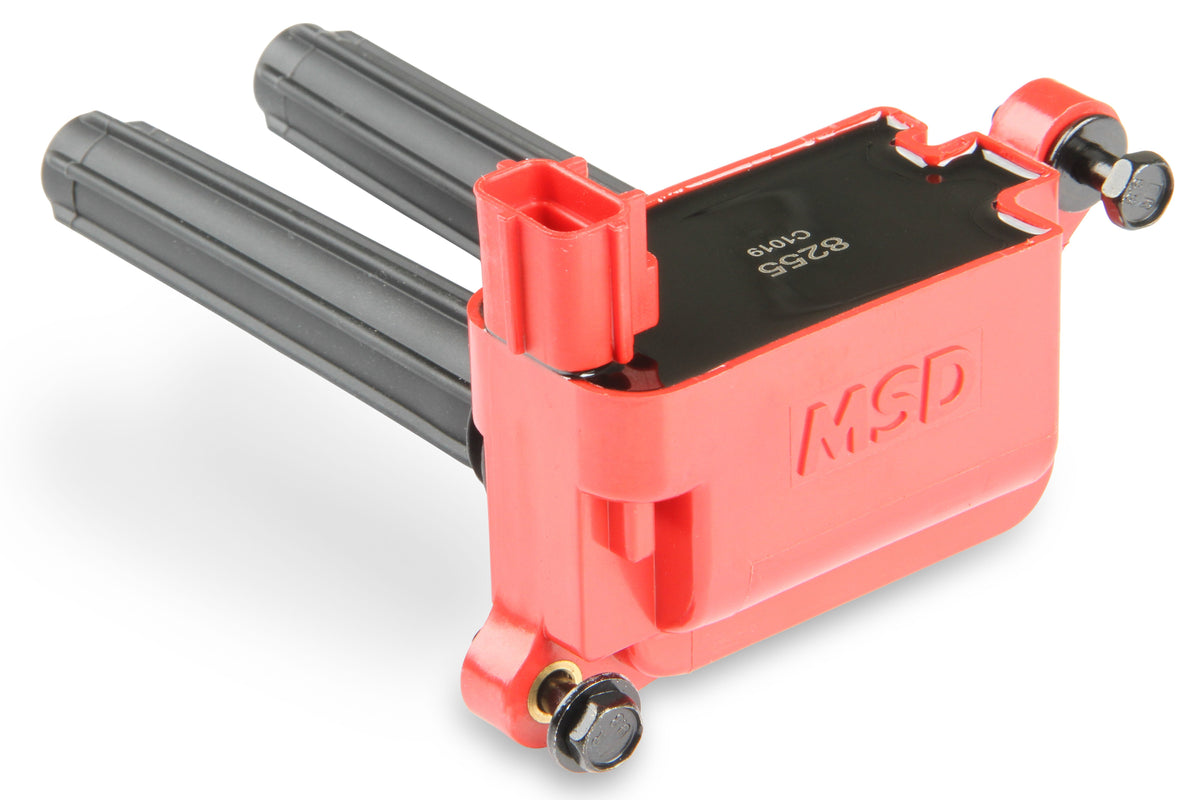 MSD 82558 Blaster Ignition Coil - Gen III for HEMI 05-24 - Red - 8-Pack 5.7/6.1/6.2/6.4