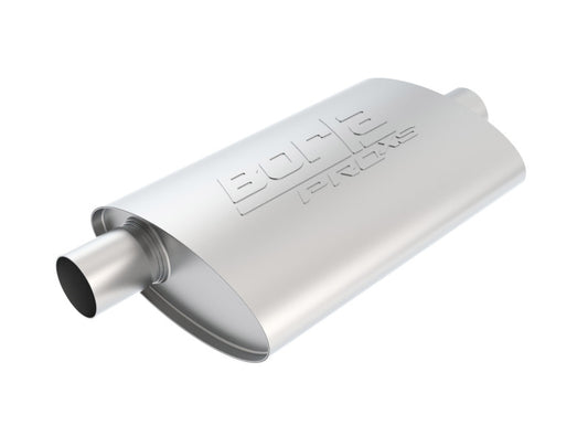Borla 40357 Universal 2.25in Inlet/Outlet Oval Center/Offset 14in x 4in x 9.5in ProXS Muffler - #40357