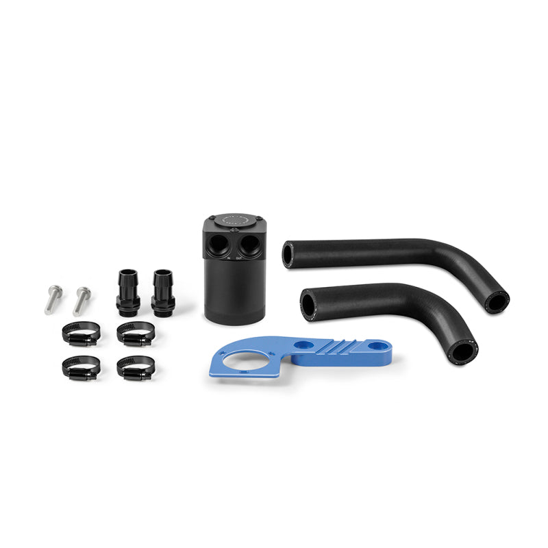 Mishimoto 15-20 BMW F8X M3/M4 Baffled Oil Catch Can - Yas Marina Blue - #MMBCC-F80-15CYMB