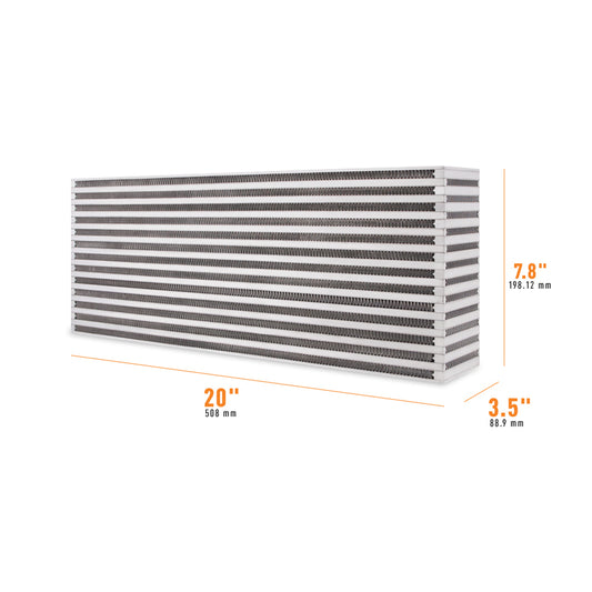 Mishimoto Universal Air-to-Air Intercooler Core - 20in / 7.8in / 3.5in - #MMUIC-14