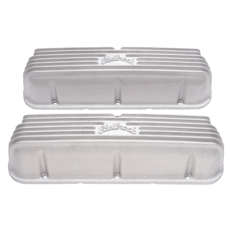 Edelbrock 41609 Valve Cover Classic Series Ford 1962-1995 221 351W V8 Satin