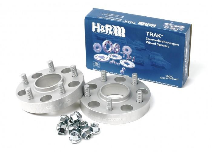 H&R TRAK+ DR Wheel Spacers 12mm (Pair) - 5x112 / 66.5mm Bore - 24556659