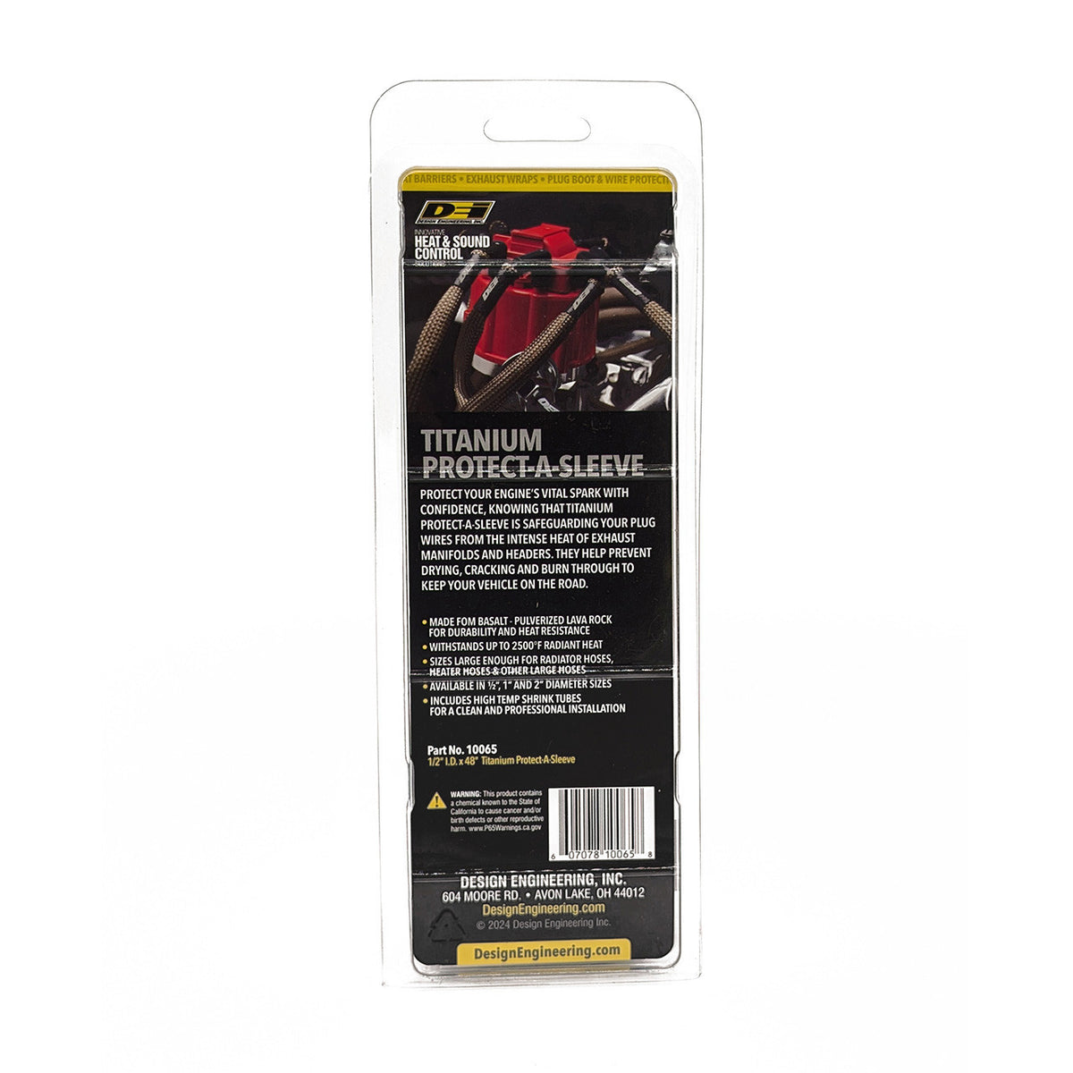 DEI Protect-A-Sleeve 1/2in ID x 4ft - Titanium