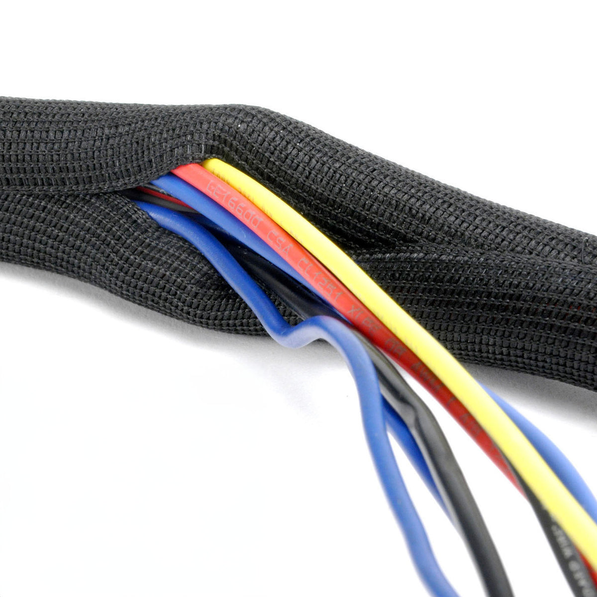 DEI Split Wire Sleeve Easy Loom 25mm-1in x 100 Black