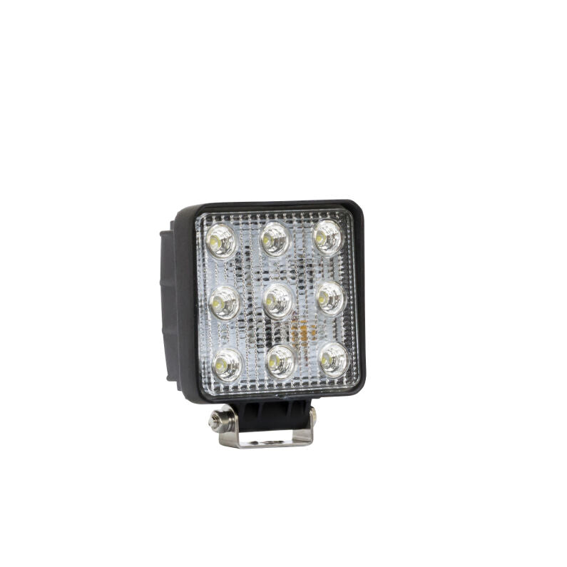 Westin 09-12211B LED Work Utility Light Square 4.6 inch x 5.3 inch Flood with 3W Epistar Black