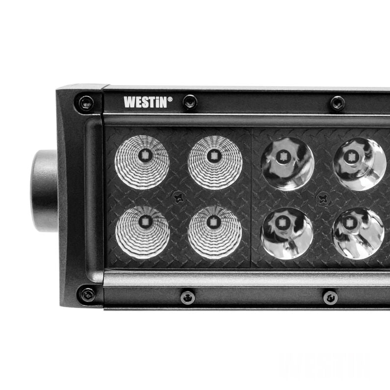 Westin 09-12212-100C B-FORCE LED Light Bar Double Row 50 inch Combo with 3W Cree Black