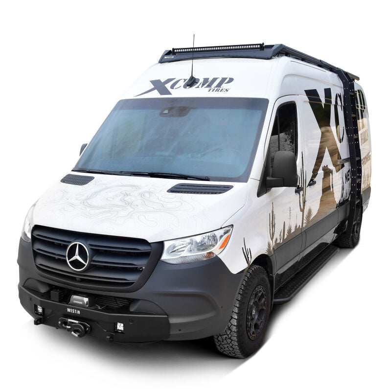 Westin 15-00035 Mesa Side Ladder for 2019-2026 Mercedes-Benz Sprinter High Roof Textured Black
