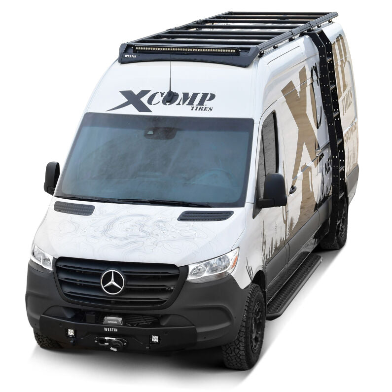 Westin 15-00035 Mesa Side Ladder for 2019-2026 Mercedes-Benz Sprinter High Roof Textured Black