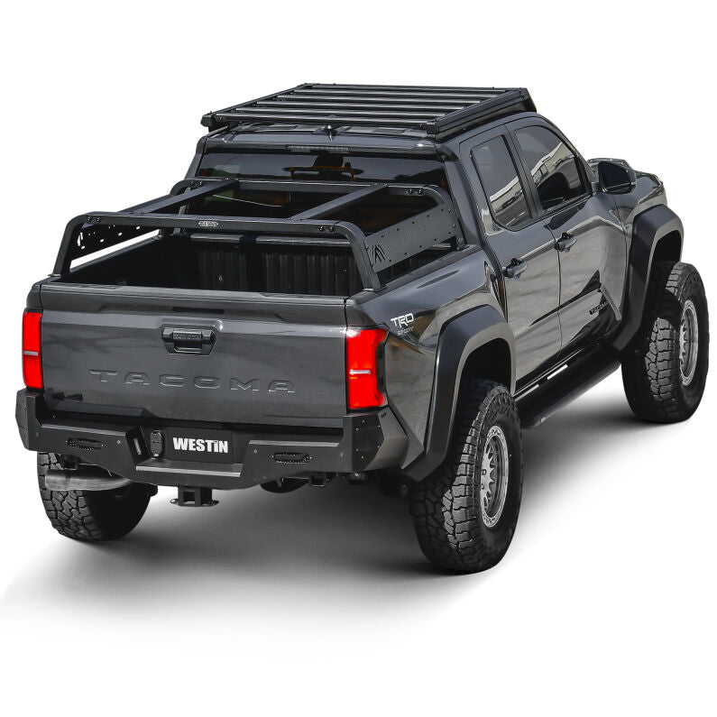 Westin 15-00135 Mesa Roof Rack for 2024-2026 Toyota Tacoma Double Cab Textured Black