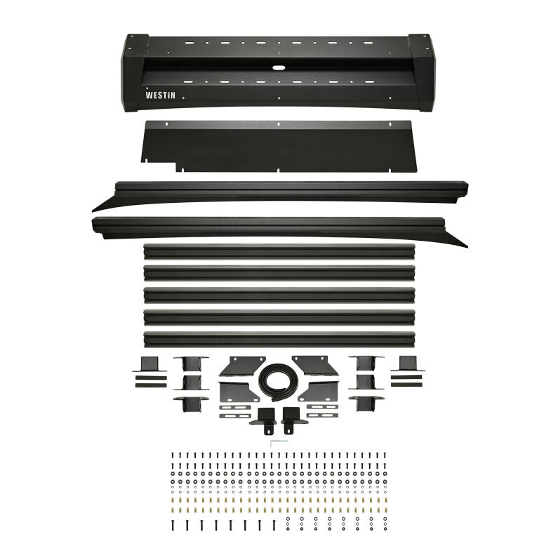 Westin 15-00135 Mesa Roof Rack for 2024-2026 Toyota Tacoma Double Cab Textured Black