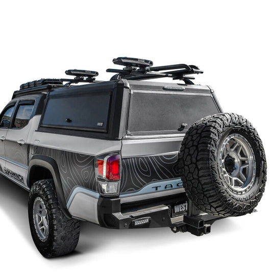 Westin 16-11065 EXP Truck Cap Complete Kit A + BS for 2016-2023 Toyota Tacoma 5.2ft. Bed