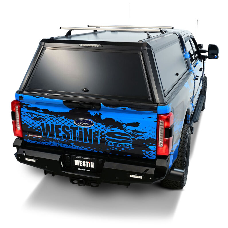 Westin 16-14685 EXP Truck Cap Complete Kit for 2023-2026 Ford F-250/350 Crew Cab 6.8ft Bed Black