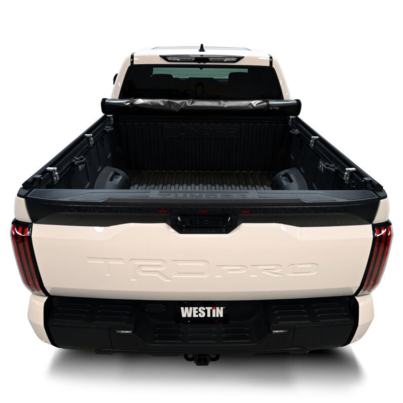 Westin 19-10285 Soft Roll Tonneau Cover for 2022-2026 Toyota Tundra 5.5 ft Bed Black