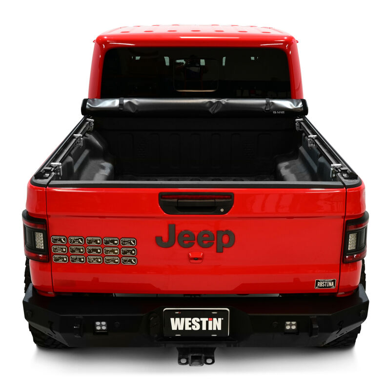 Westin 19-14165 Soft Roll Tonneau Cover for 2020-2026 Jeep Gladiator JT 5ft. Bed Black