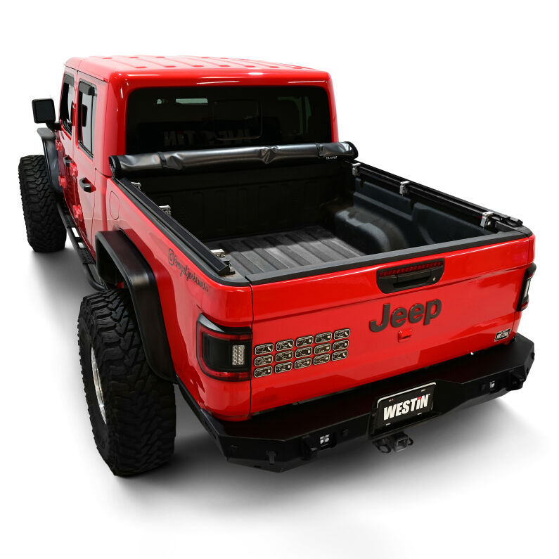 Westin 19-14165 Soft Roll Tonneau Cover for 2020-2026 Jeep Gladiator JT 5ft. Bed Black