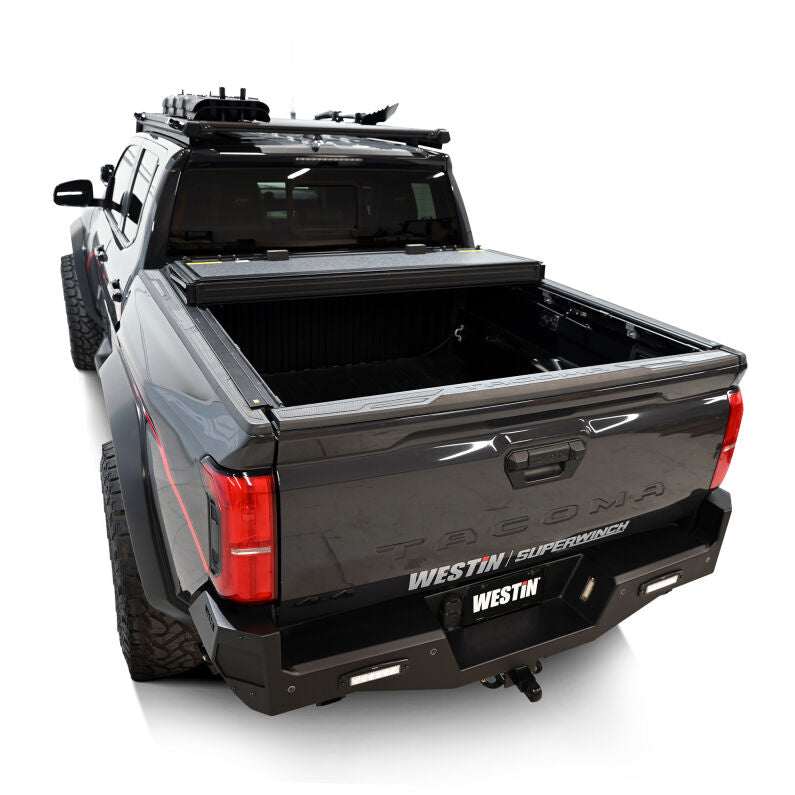 Westin 19-42785 Hard Tri-Fold Tonneau Cover for 2024-2026 Toyota Tacoma 2WD/4WD 5ft. Bed Black