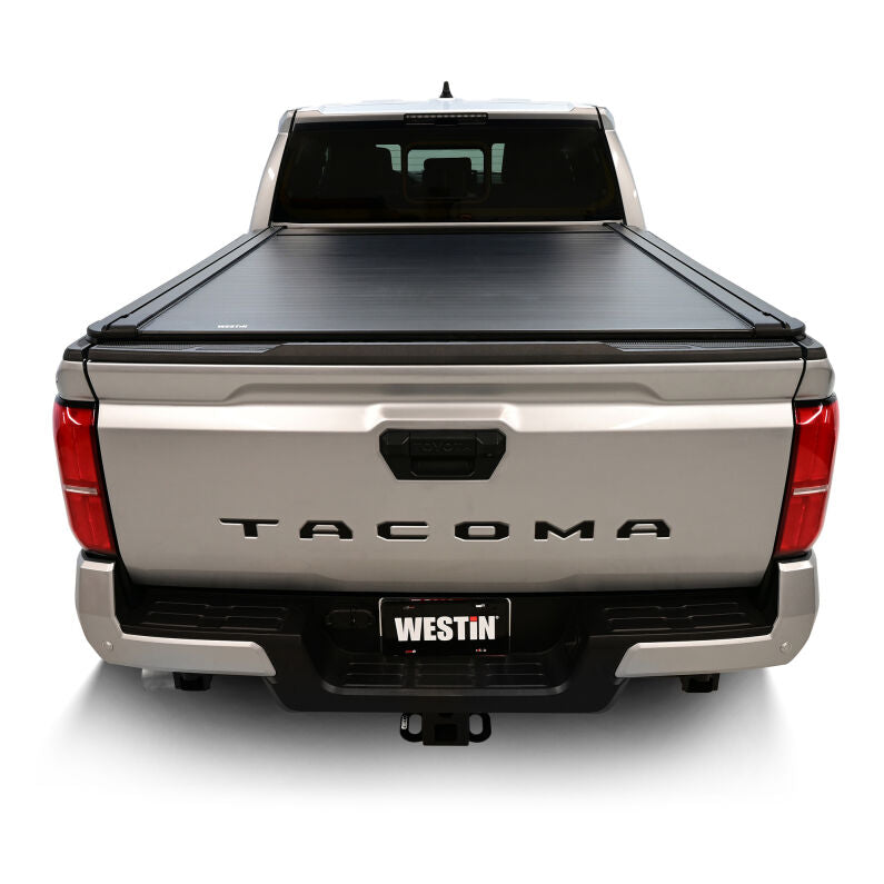 Westin 19-52785 Electric Retractable Tonneau Cover for 2024-2026 Toyota Tacoma 5ft. Bed Black