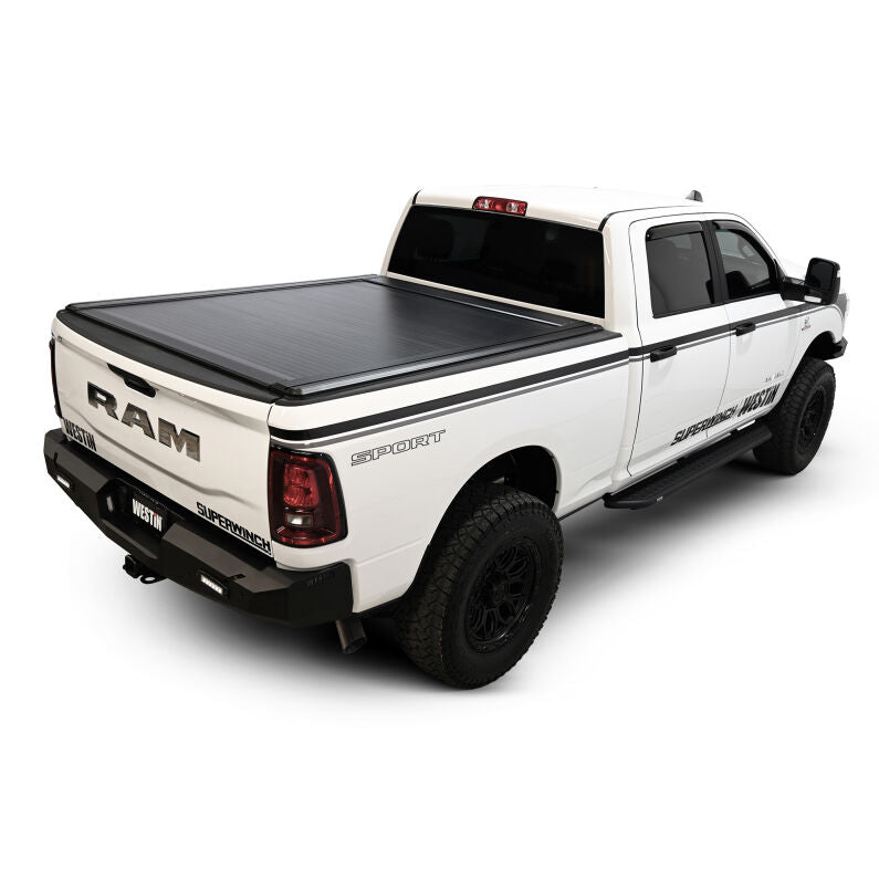 Westin 19-54025 Electric Retractable Tonneau Cover for 2019-2026 Ram 2500/3500 6.4ft Bed Black