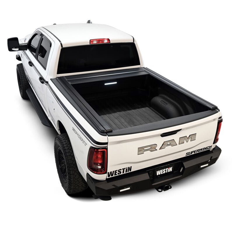 Westin 19-54025 Electric Retractable Tonneau Cover for 2019-2026 Ram 2500/3500 6.4ft Bed Black