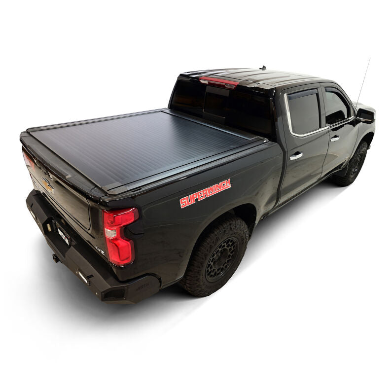 Westin 19-54745 Power Retractable Tonneau for 2019-2026 Silverado/Sierra 1500 Black