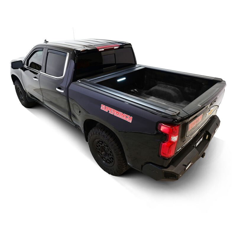 Westin 19-54745 Power Retractable Tonneau for 2019-2026 Silverado/Sierra 1500 Black