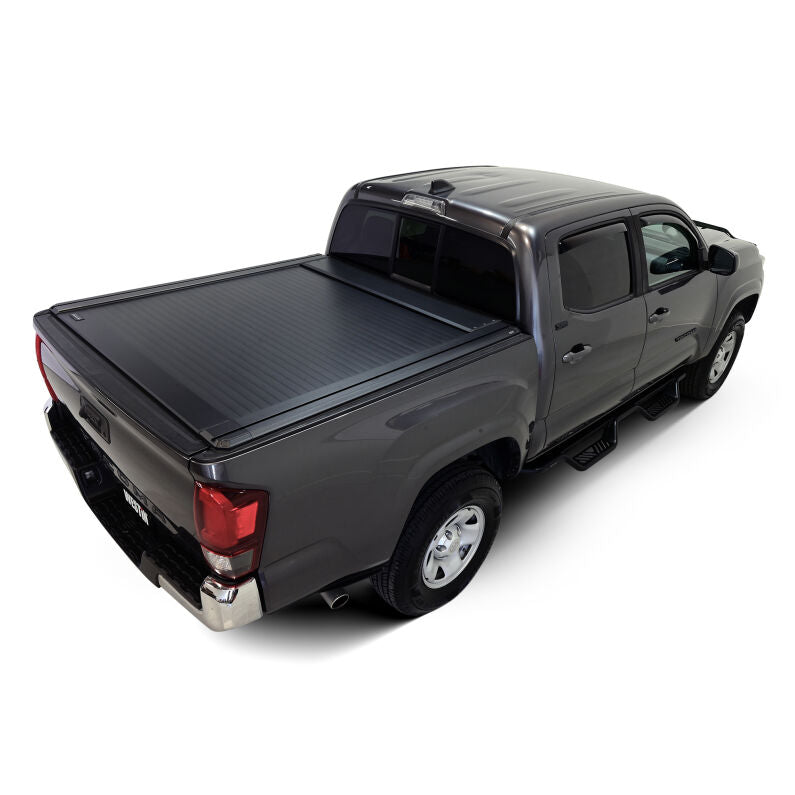 Westin 19-61065 Manual Retractable Tonneau Cover for 2016-2023 Toyota Tacoma 5ft 5in Bed Black
