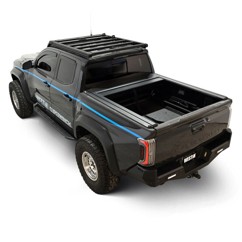 Westin 19-62785 Manual Retractable Tonneau Cover for 2024-2026 Toyota Tacoma 5ft Bed Black