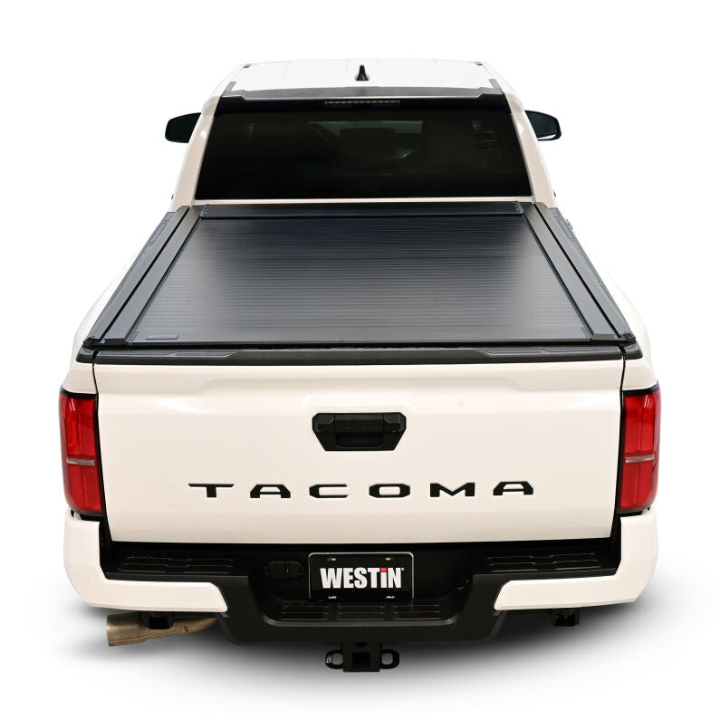 Westin 19-62795 Manual Retractable Tonneau Cover for 2024-2026 Toyota Tacoma 6ft Bed Black