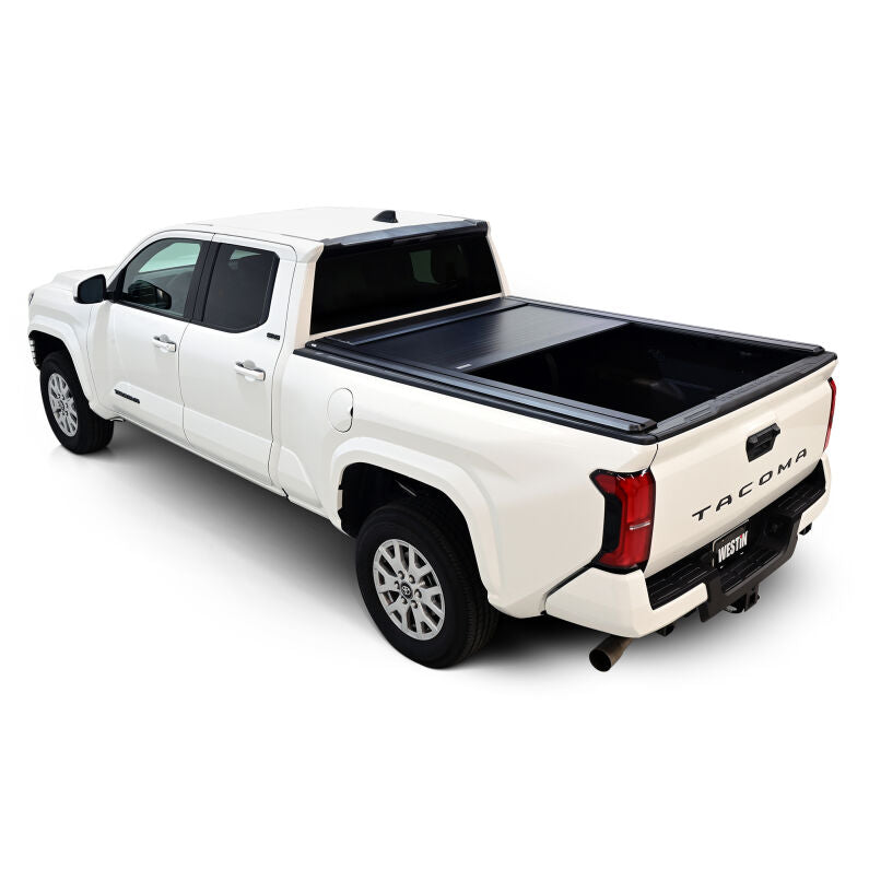 Westin 19-62795 Manual Retractable Tonneau Cover for 2024-2026 Toyota Tacoma 6ft Bed Black
